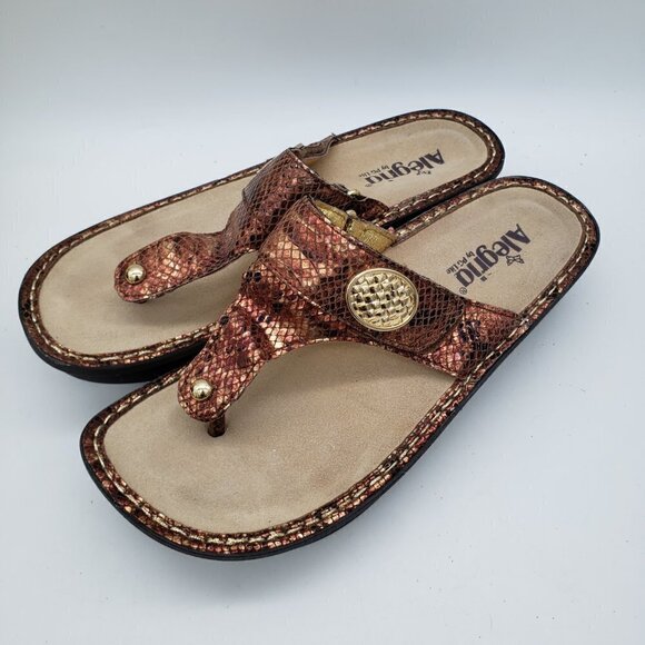 Alegria Womens Carina Riches Sandals Size 41 US 10.5 to 11 - Picture 3 of 14